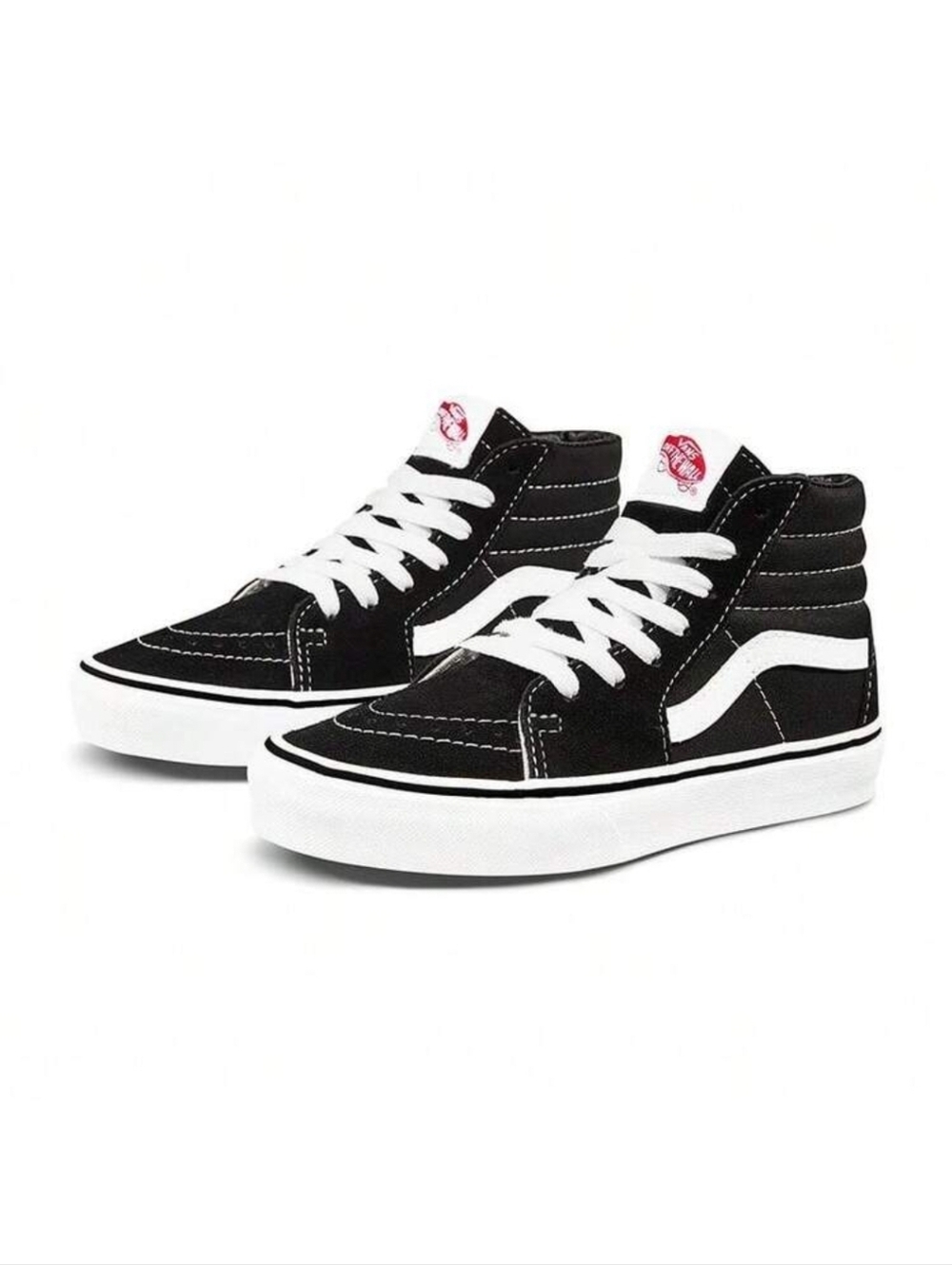 Vans Sk8-Hi Black Hightop Sneakers | Men's 7 / Women's 8.5